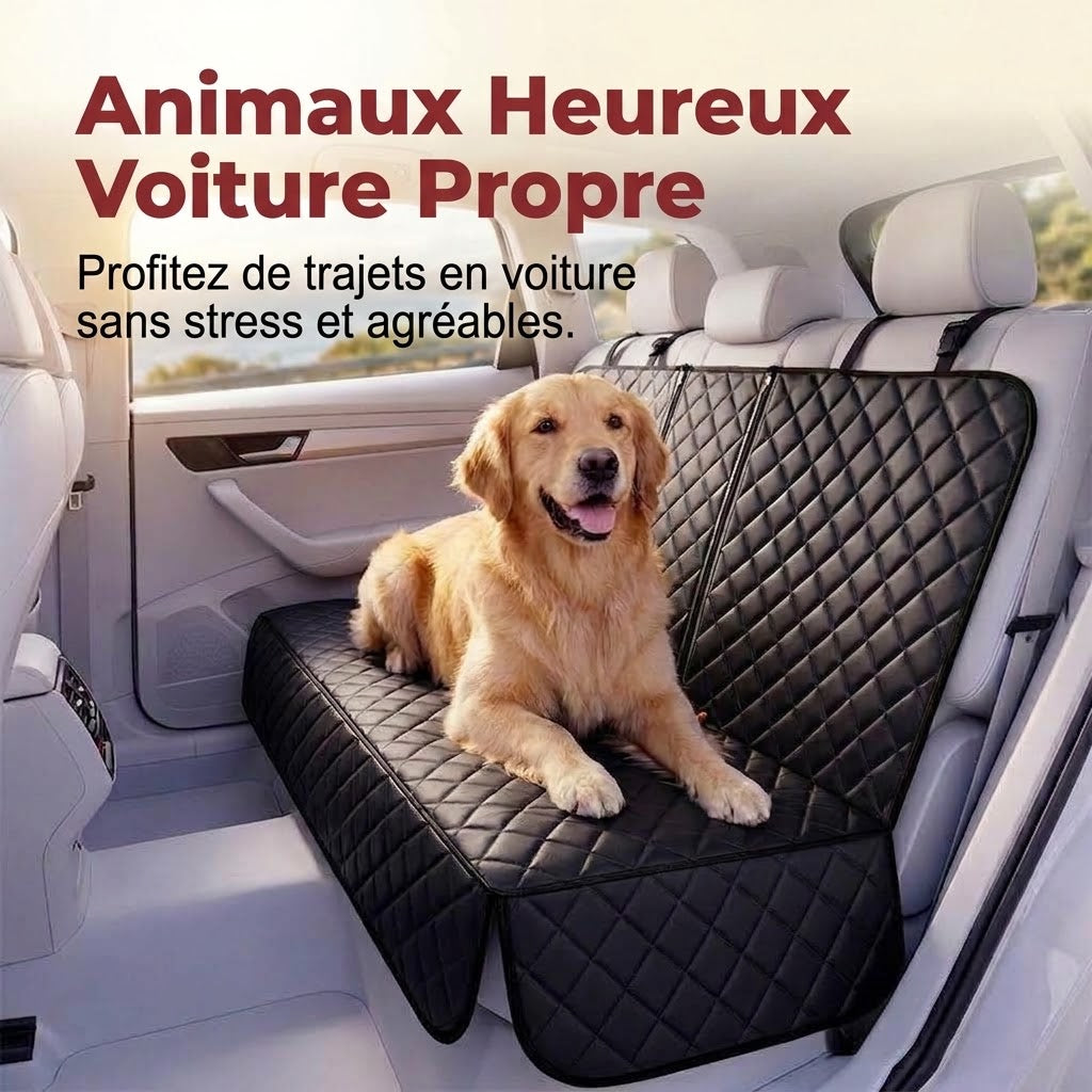 Siège de voiture pliable pour chien NovaPulse™ | Siège auto étanche et sécurisé pour chiens