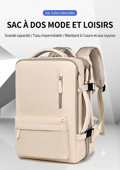 Sac à dos de voyage extensible VentoPack™ 24L à 35L pour femmes