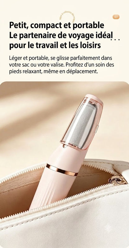 [ACHETEZ 1, OBTENEZ-EN 1 GRATUIT] Râpe anti-callosités électrique améliorée SilkEase™ | Lime à pieds rechargeable