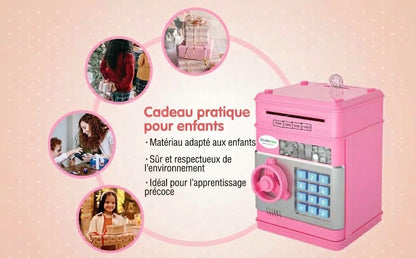 VaraLiving™ Tirelire Électronique ATM pour Enfants (avec Code)