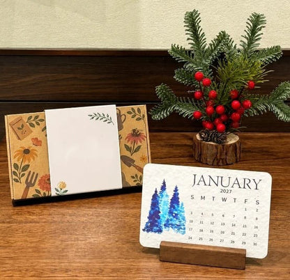 VaraLiving™ Calendrier à Planter 2027 (Papier Ensemencé Biodégradable)