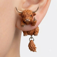 Vache des Highlands (1 paire - 2 pièces)