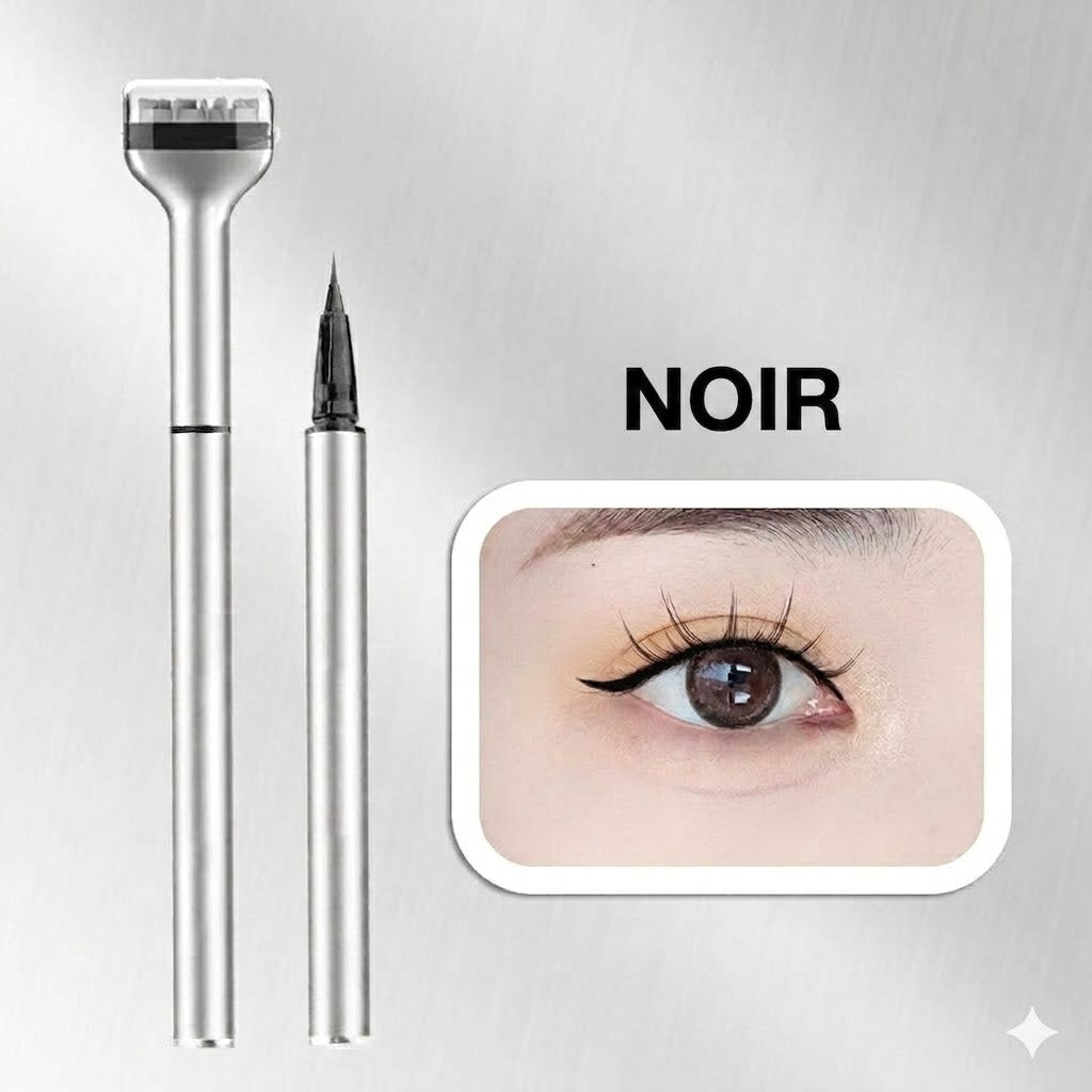 Set Eyeliner & Tampon Cils Inférieurs 2-en-1 – (OFFRE 1+1 OFFERT )