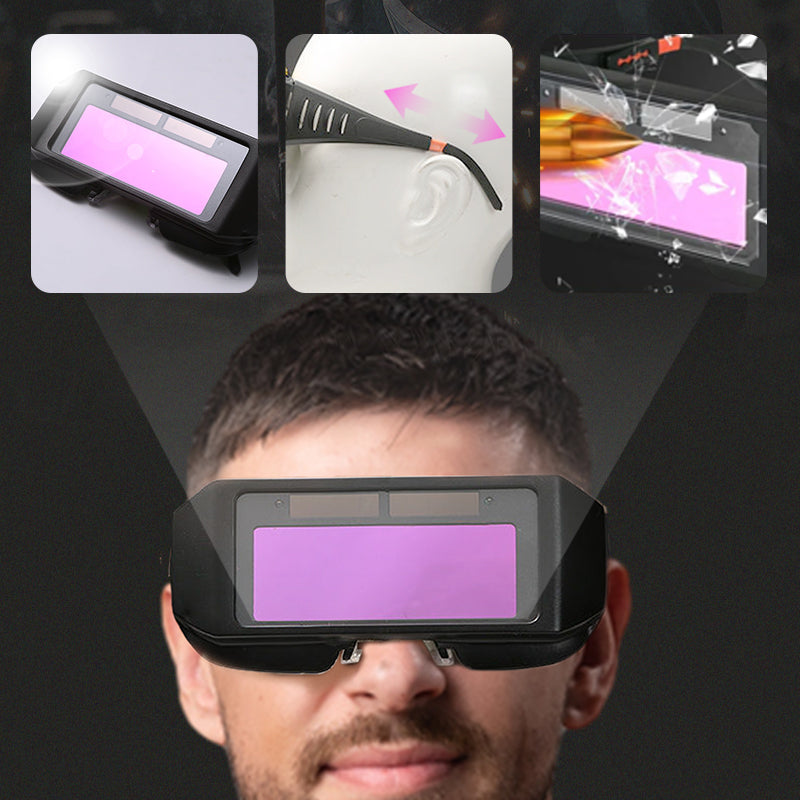 SilkEase™ Lunettes de Soudage à Obscurcissement Automatique (Solaires)