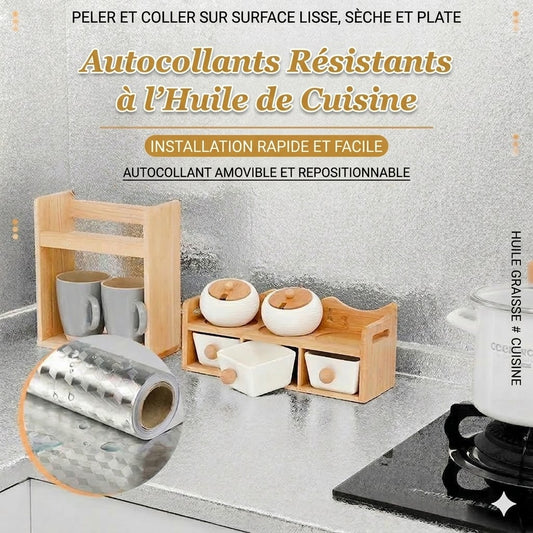 Film Auto-Adhésif de Cuisine – Anti-Huile & Protection