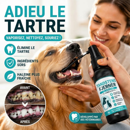 VaraLiving™ Spray Dentaire Vétérinaire (Chiens & Chats)