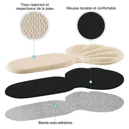 Coussinets de Talon Anti-Frottement (Lot de 5 paires)