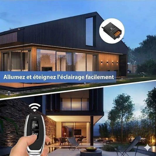 Kit Télécommande Sans Fil & Récepteur – Contrôle à Distance Intelligent