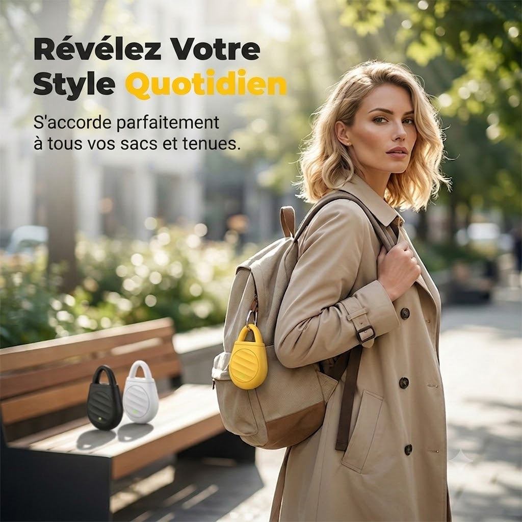 Mini Porte-Clés Répulsif Anti-Nuisibles à Ultrasons