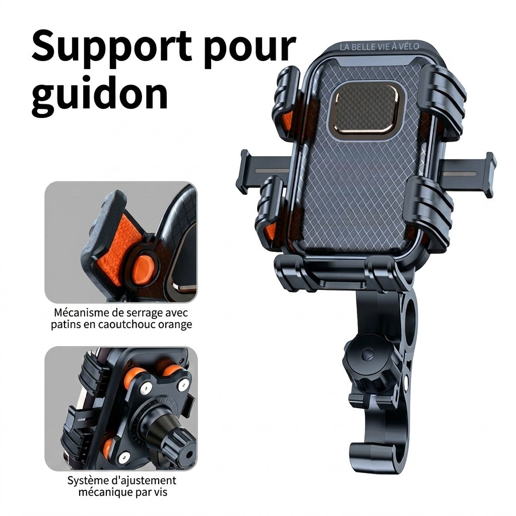 Support Téléphone Anti-Vibrations – Vélo & Moto