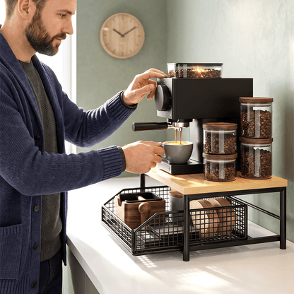 Support pour micro-ondes et étagère de cuisine polyvalente OmniLiving™