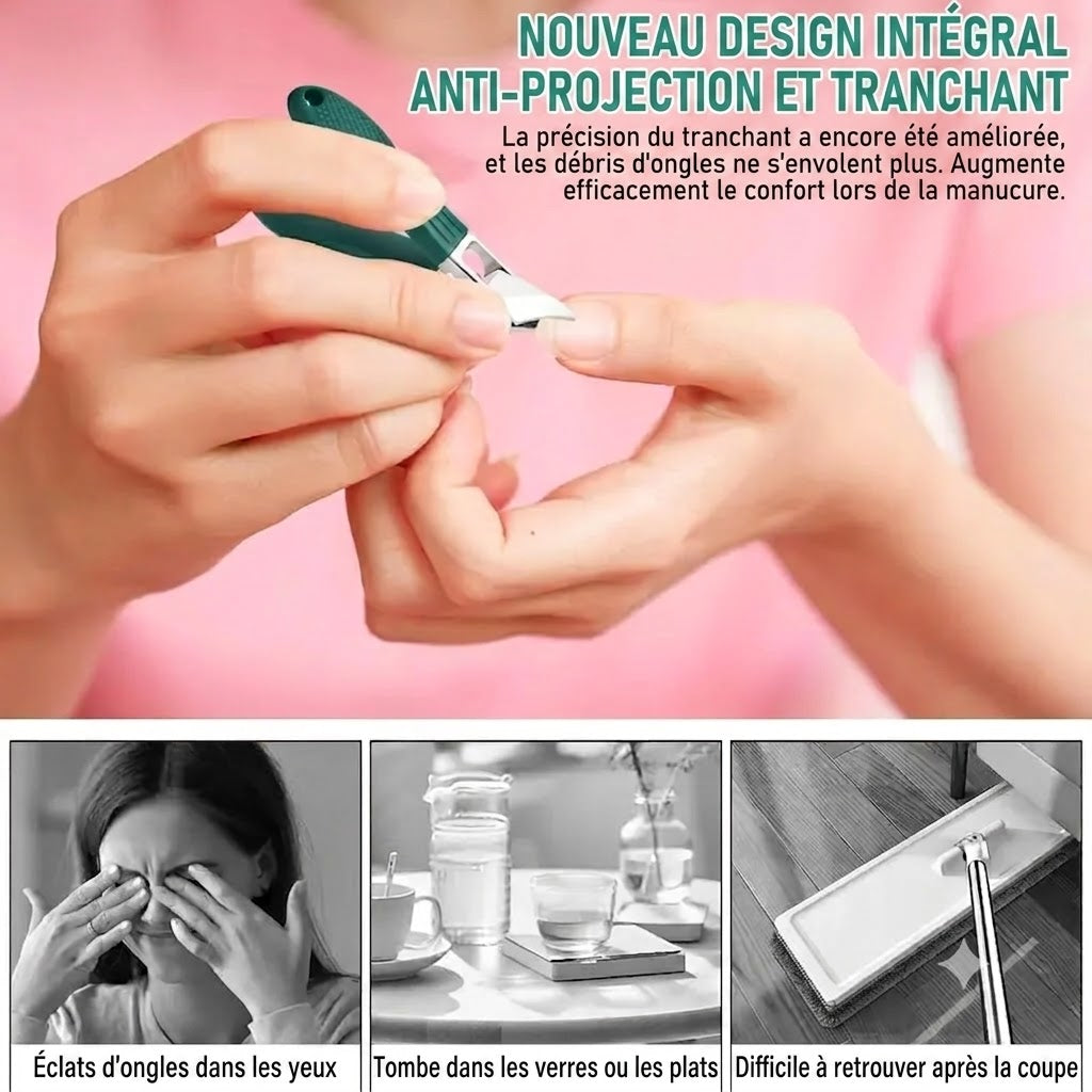 [ACHETEZ 1, OBTENEZ-EN 1 GRATUIT] Coupe-ongles Incliné à Bec d'Aigle SilkEase™ | Pince Professionnelle pour Ongles Incarnés