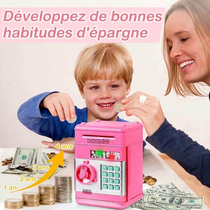 VaraLiving™ Tirelire Électronique ATM pour Enfants (avec Code)