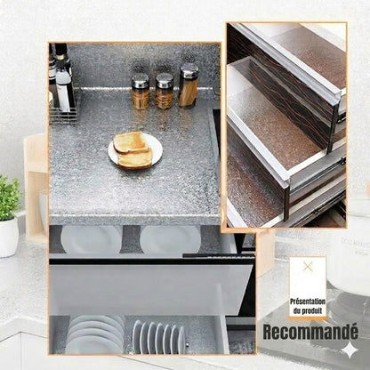 Film Auto-Adhésif de Cuisine – Anti-Huile & Protection