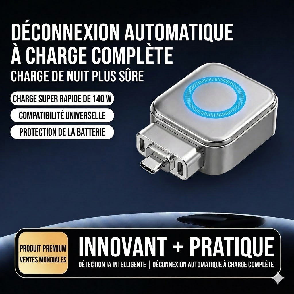 Chargeur Intelligent avec Arrêt Automatique