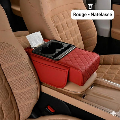 Coussin d'Accoudoir Central Multifonction – Confort Ergonomique & Rangement