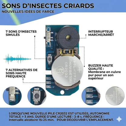 Le Grillon Invisible – Le Prank Sonore Ultime & Indétectable