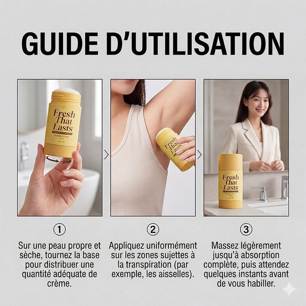 Déodorant en Stick Fraîcheur & Hydratation – Unisex