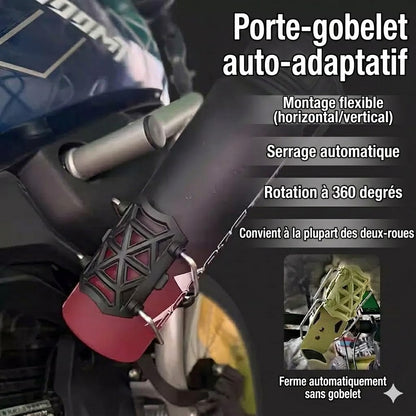 Porte-Gobelet Universel Ajustable – Pour Moto, Vélo & Poussette