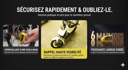 Bloque-disque Intelligent avec Alarme