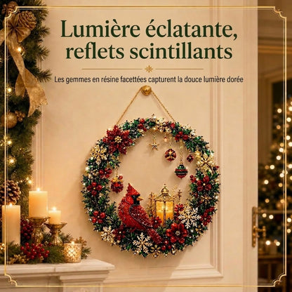 VaraLiving™ Kit Peinture Diamant de Noël DIY (Strass & Outils)