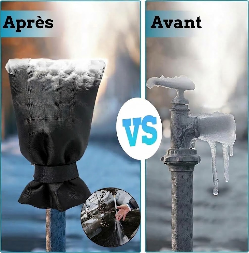VaraLiving™ Housse Isolante Antigel pour Robinet Extérieur