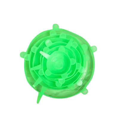 Couvercles en Silicone Réutilisables (Lot de 6) – Élastiques & Écologiques