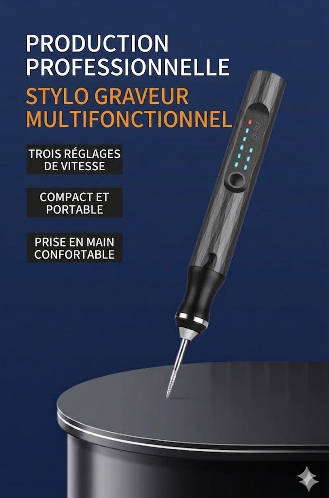 Stylo de Gravure & Mini-Meuleuse Multifonction