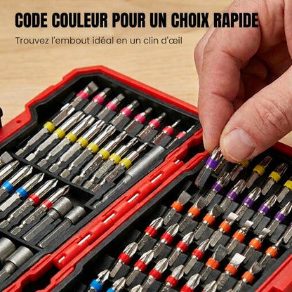 VaraLiving™ Jeu d'Embouts de Tournevis Magnétiques en Acier S2