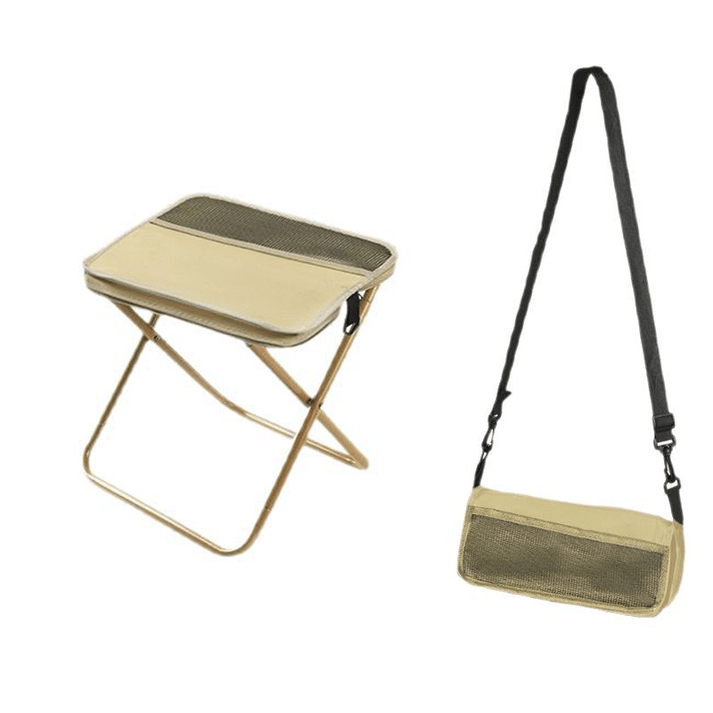 Mini Tabouret Pliant & Sac de Transport