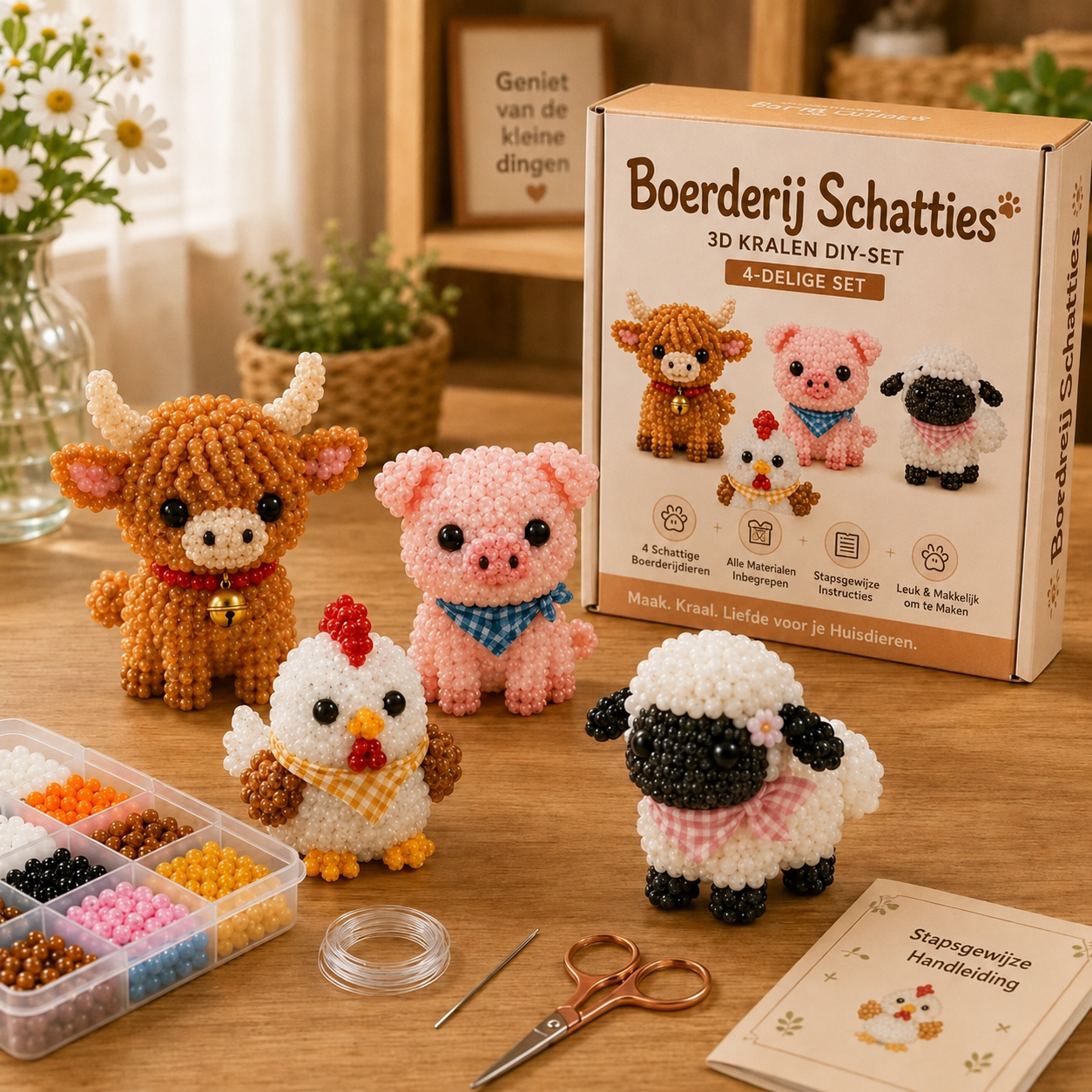 Kit Perles DIY – Amis Animaux