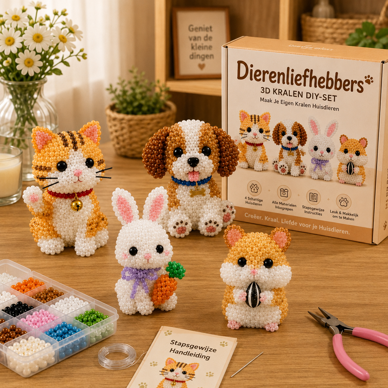 Kit Perles DIY – Amis Animaux