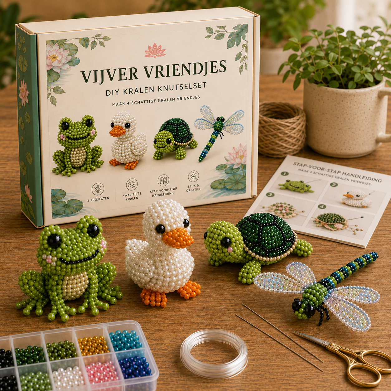 Kit Perles DIY – Amis Animaux