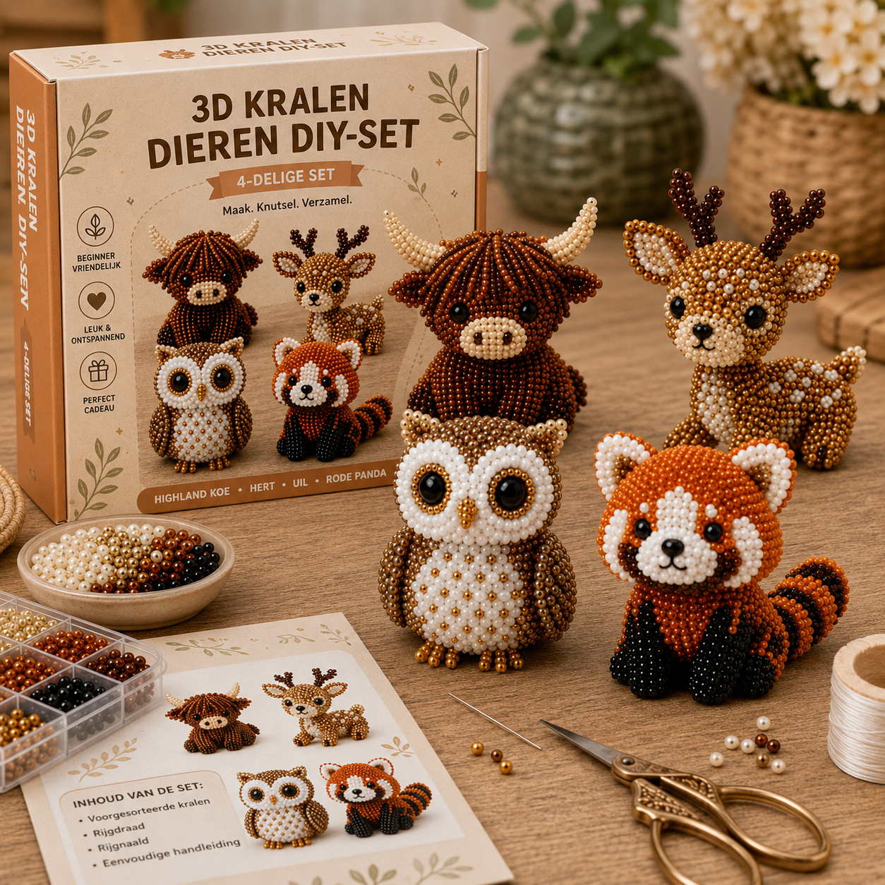 Kit Perles DIY – Amis Animaux