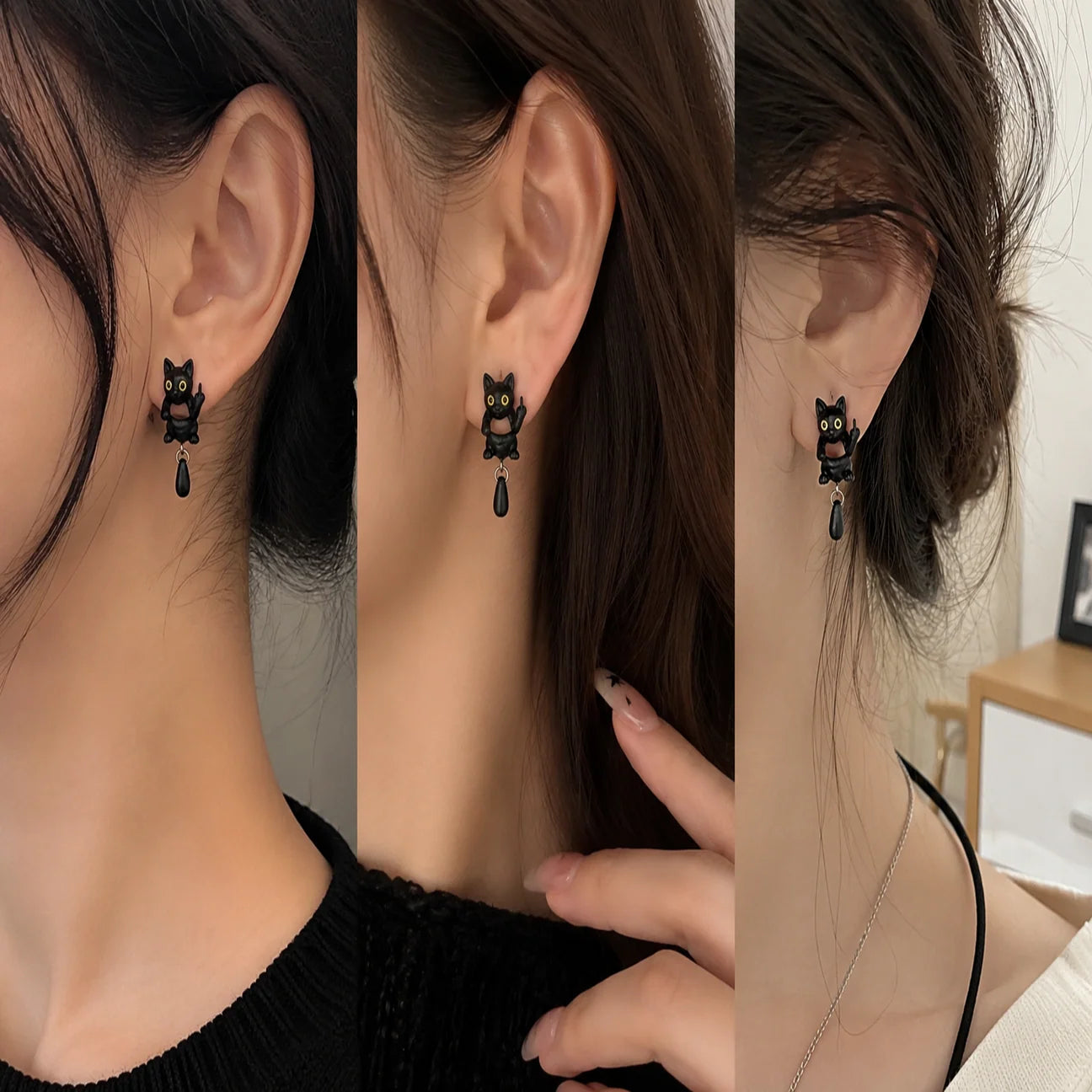 Boucles d'oreilles animaux amusantes et uniques KiddieGlow™