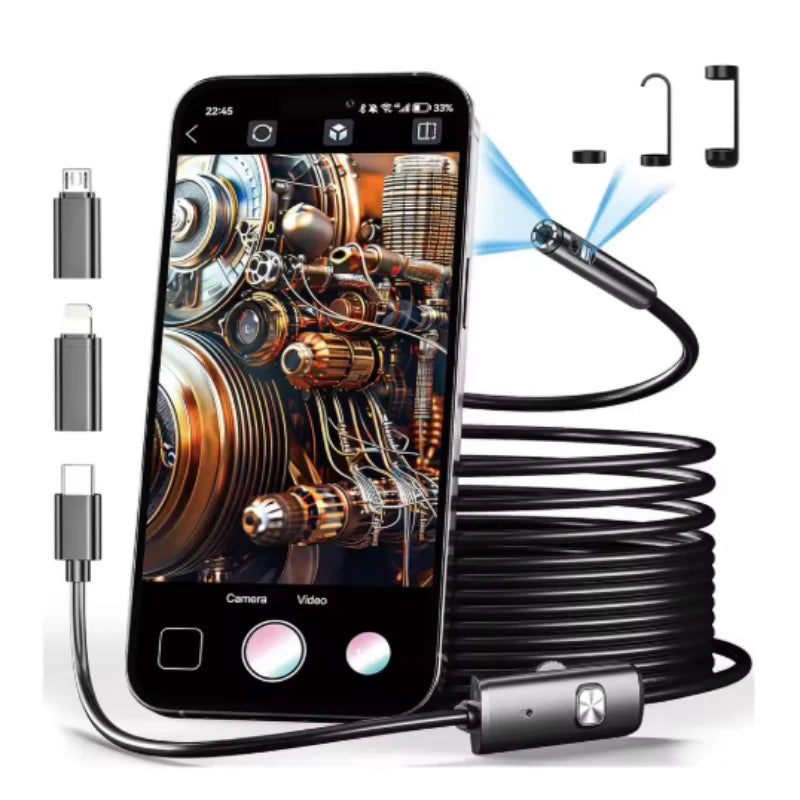 SilkEase™ Caméra Endoscope Industriel HD