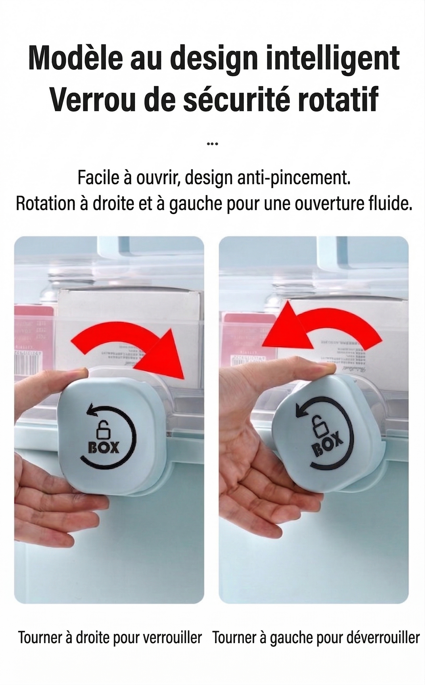 Boîte à Pharmacie Portable Multi-Compartiments – Rangement Médical Anti-Humidité pour Famille et Enfants
