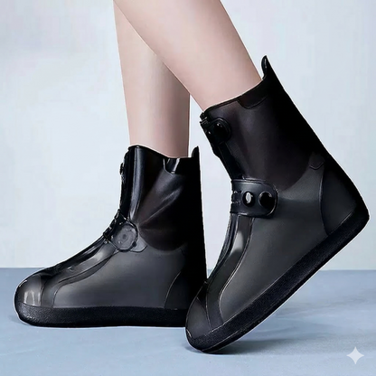 Couvre-chaussures Imperméables en Silicone – Antidérapants et Ultra-Résistants pour la Pluie