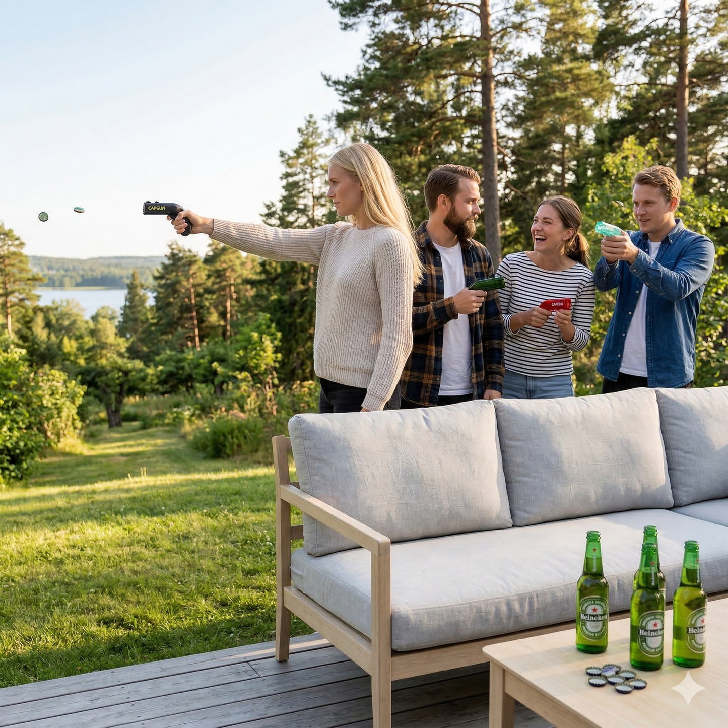 Décapsuleur Pistolet Lance-Capsules – Le Gadget Fun pour l'Apéro