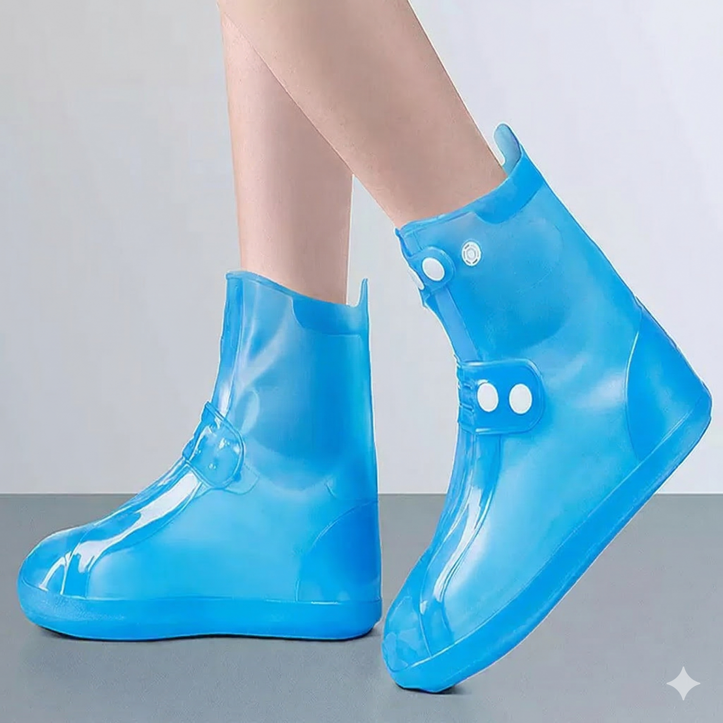 Couvre-chaussures Imperméables en Silicone – Antidérapants et Ultra-Résistants pour la Pluie