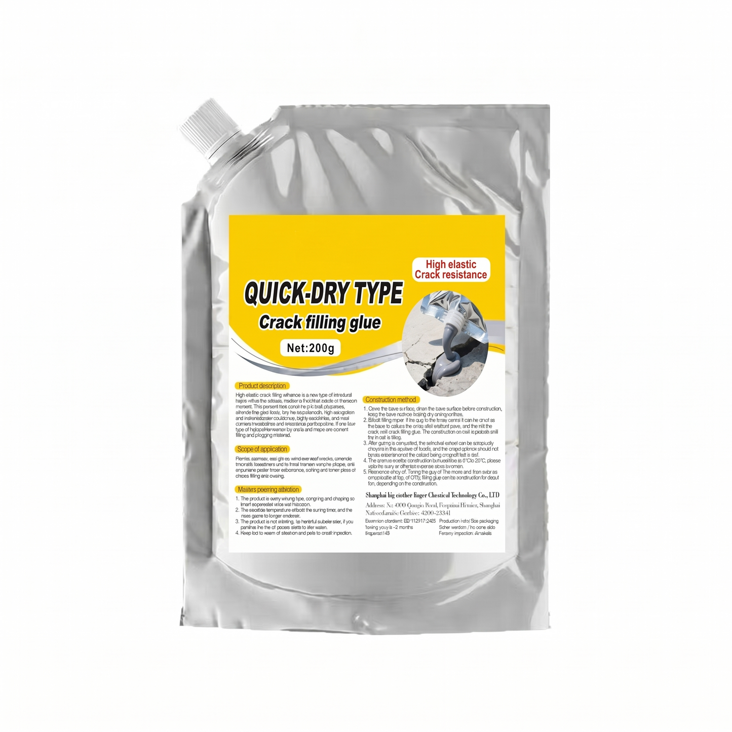 Mastic Polymère Étanche – Séchage Ultra-Rapide