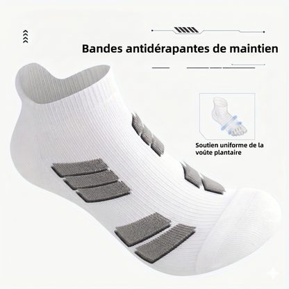Socquettes Invisibles Mixtes – Antidérapantes, Respirantes & Idéales pour le Sport