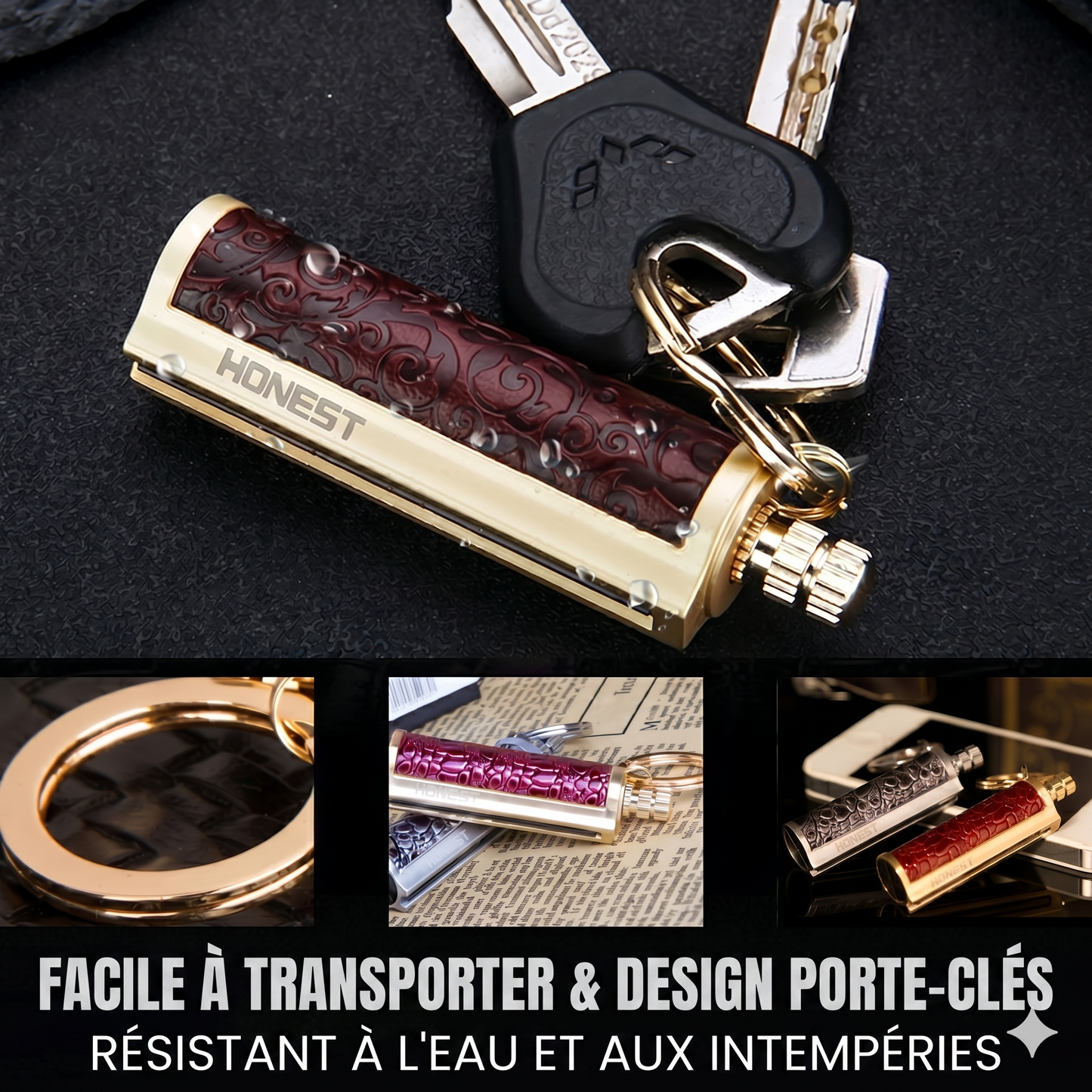 Briquet Tempête "Souffle de Dragon" – (OFFRE 2+1 OFFERT 🎁)