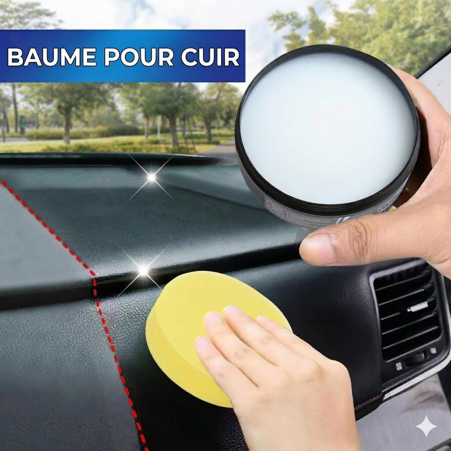 Baume Cuir Multi-Surfaces – Nettoyer, entretenir et protéger en un seul geste