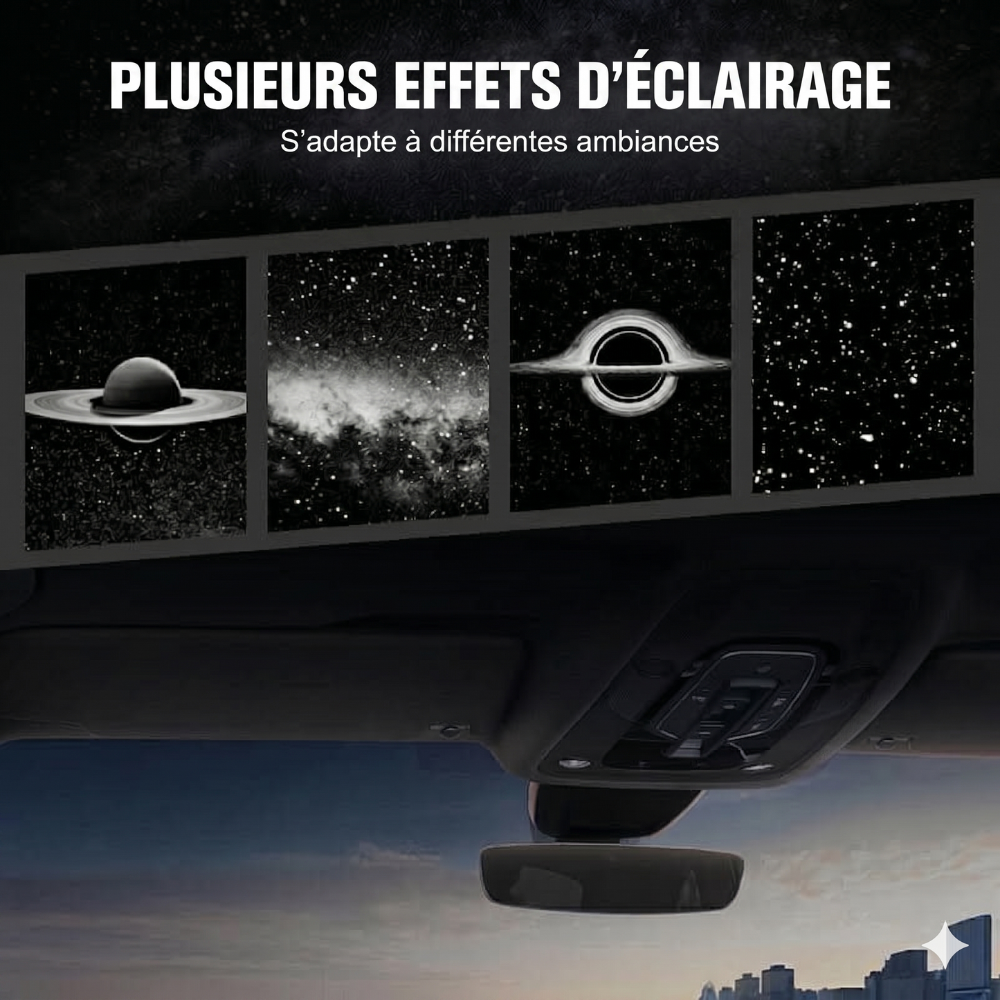 Projecteur Ciel Étoilé USB – Ambiance Maison & Voiture