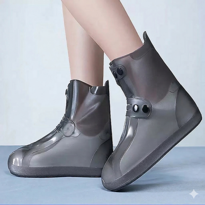 Couvre-chaussures Imperméables en Silicone – Antidérapants et Ultra-Résistants pour la Pluie