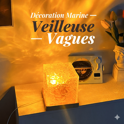 Projecteur Effet d'Eau 3D – 16 Couleurs Dynamiques