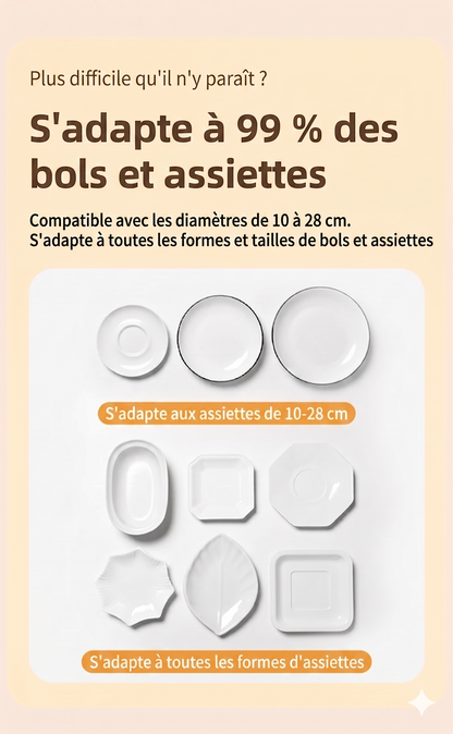 Couvre-Plats Isolants en Alu – Fraîcheur & Maintien au Chaud