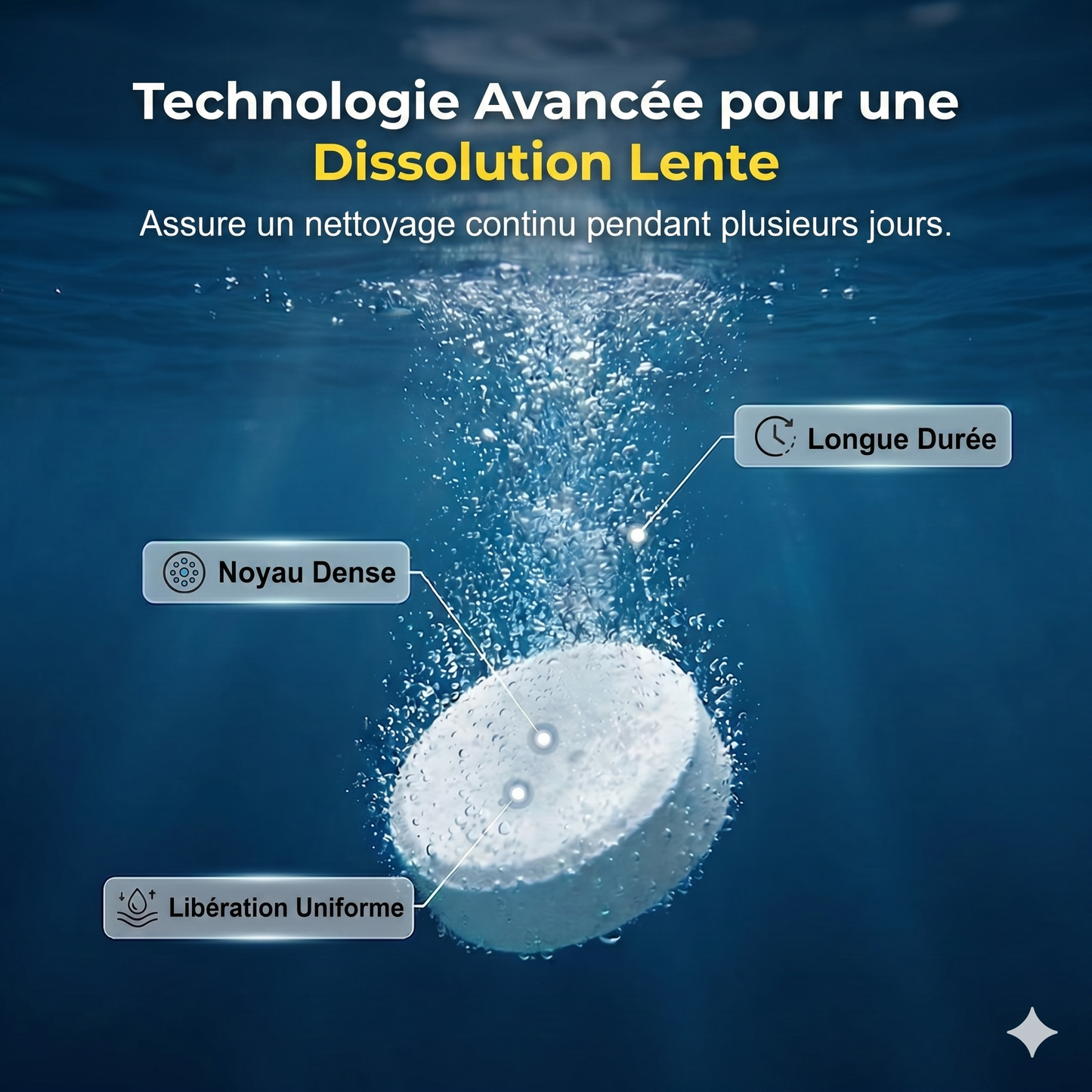 Pastilles de Nettoyage Piscine – Eau Cristalline & Protection Totale
