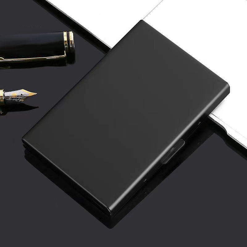 Porte-cartes RFID en acier inoxydable NovaPulse™ (antivol / plusieurs compartiments)
